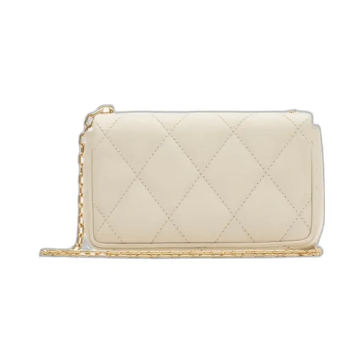 Strand Quilted Chain-Linked Shoulder Bag