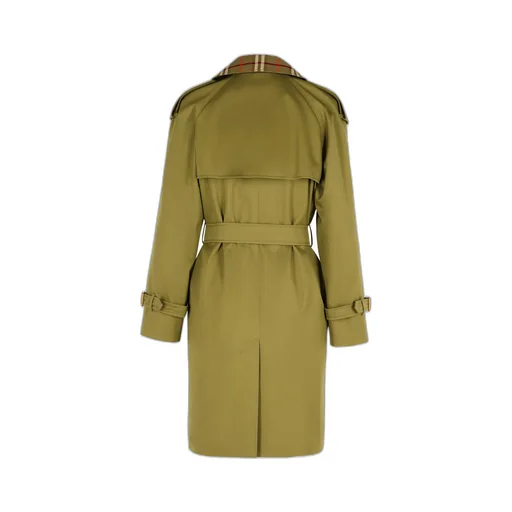 Double Breasted Belted Trench Coat