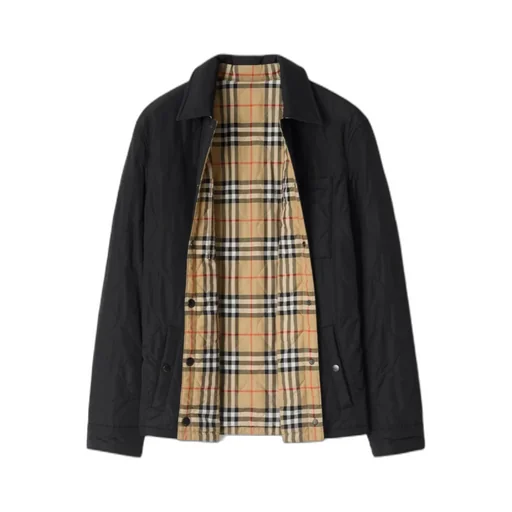 Reversible Quilted Nylon Overshirt