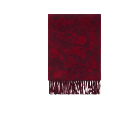 Reversible Rose Cashmere Scarf