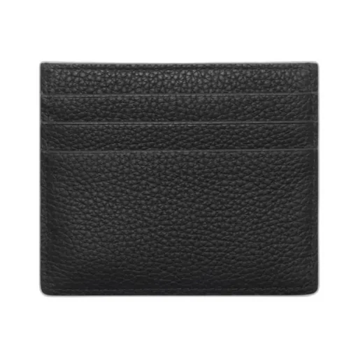 Pebbled-Leather Cardholder