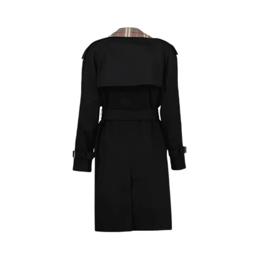 Double Breasted Belted Trench Coat