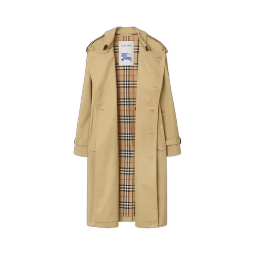 Double Breasted Belted Trench Coat