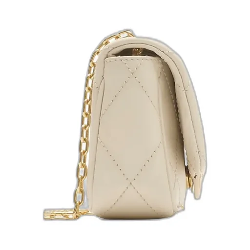 Strand Quilted Chain-Linked Shoulder Bag
