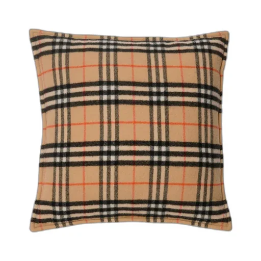 Checked Square Cushion