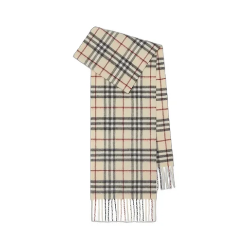 Check Cashmere Scarf
