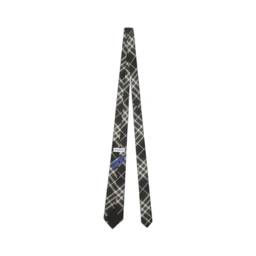 Check Silk Tie