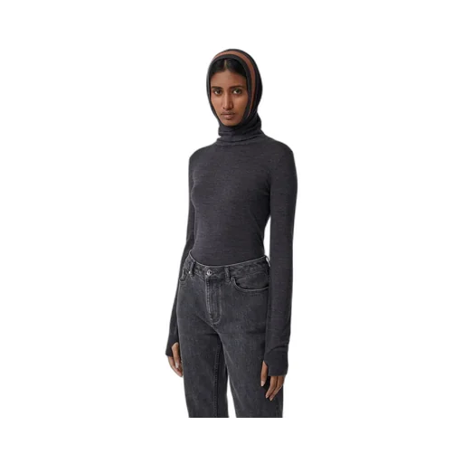 Knitted Roll Neck Jumper