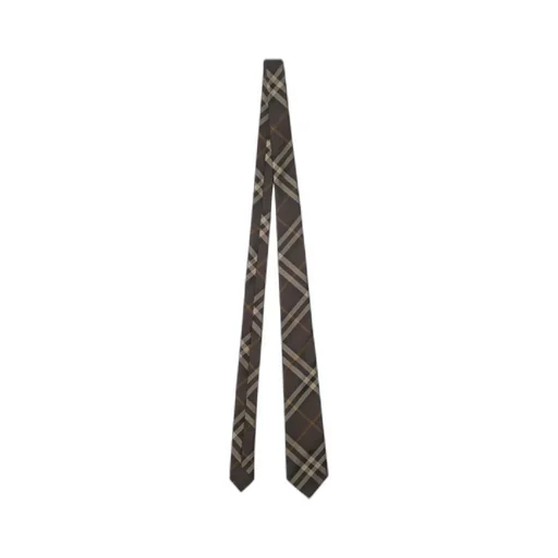 Check Silk Tie