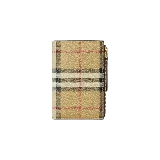 Checked Bifold Wallet