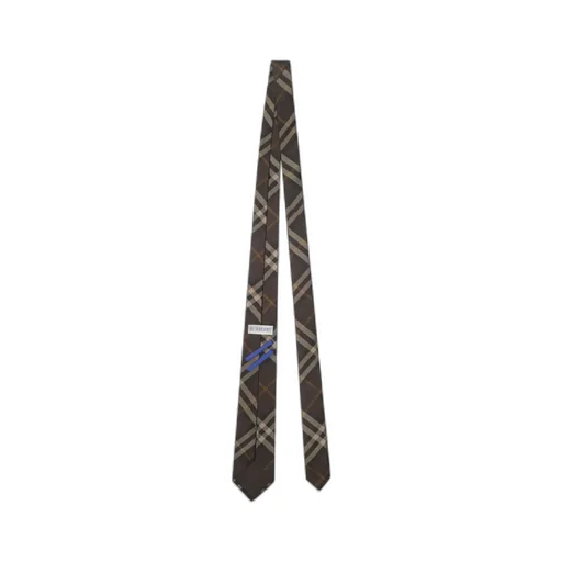 Check Silk Tie