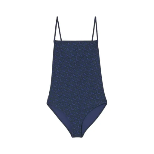 Monogram-Print One-Piece Swimsuit