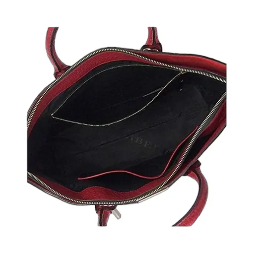Checked Embossed Handbag