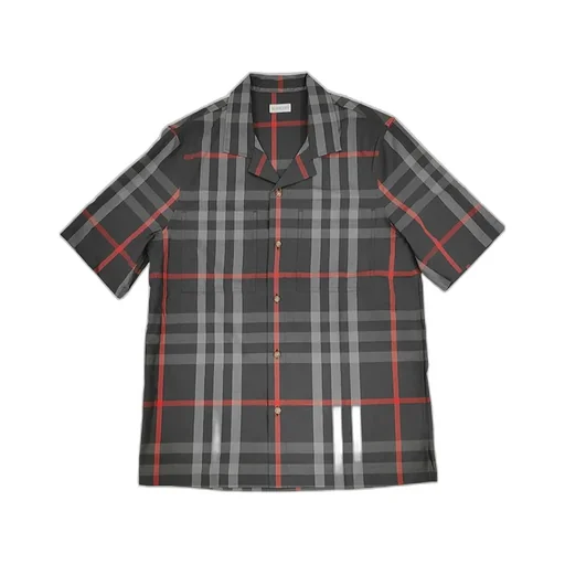 Check Short-Sleeved Shirt