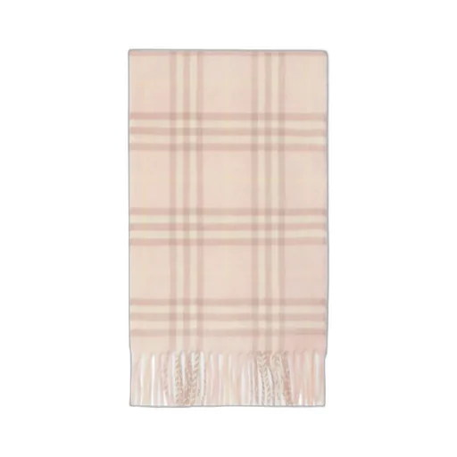 Checked Cashmere Scarf