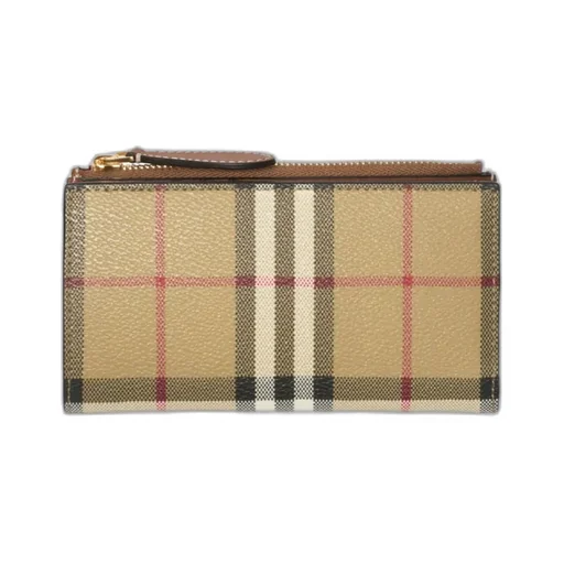 Medium Check Bifold Wallet