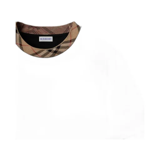 Check-Trim Crewneck T-Shirt