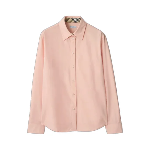 Long Sleeved Curved Hem Shirt