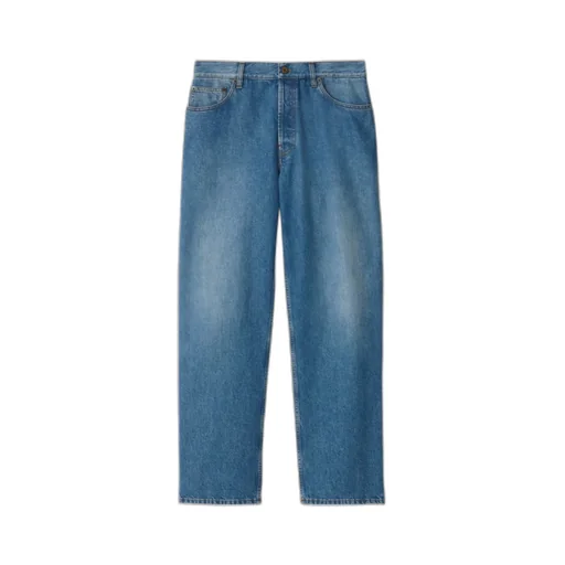 Straight-Leg Loose Jeans