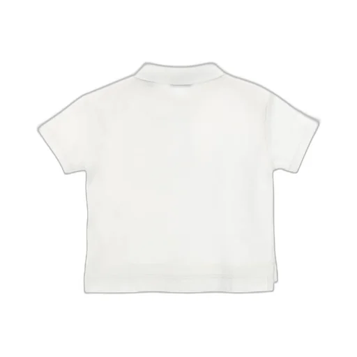 Logo Embroidered Short-Sleeved Polo Shirt