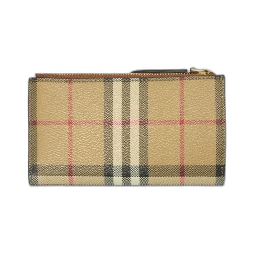 Medium Check Bifold Wallet