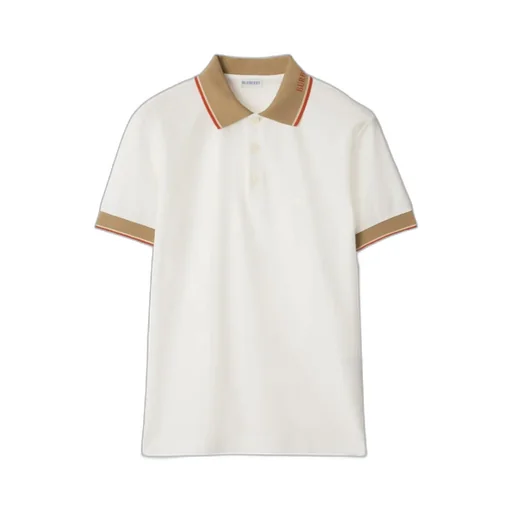 Logo Collar Cotton Polo Shirt