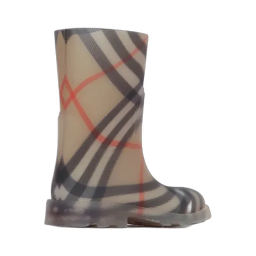 Checked March Boots