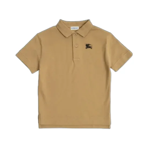 Logo Embroidered Short Sleeved Polo Shirt