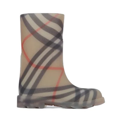 Checked March Boots