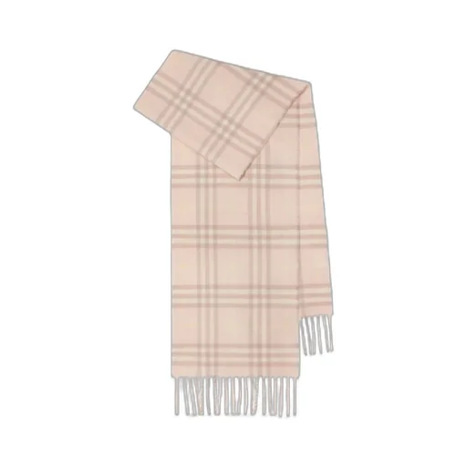 Checked Cashmere Scarf