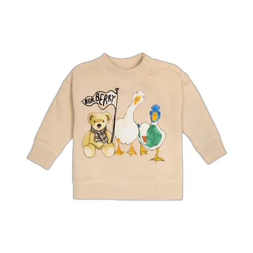 Logo Embroidered Crewneck Sweatshirt