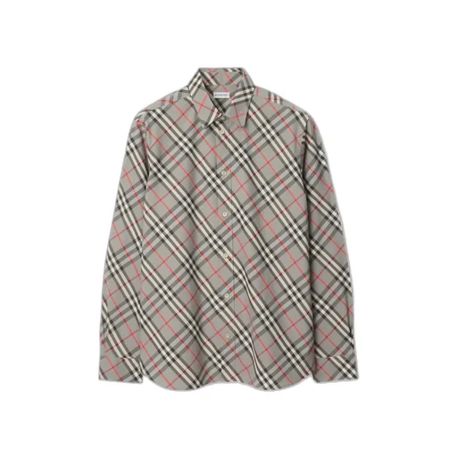 Long Sleeved Checked Shirt