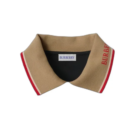 Logo Embroidered Short Sleeved Polo Shirt