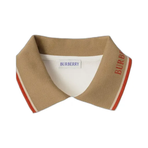 Logo Collar Cotton Polo Shirt