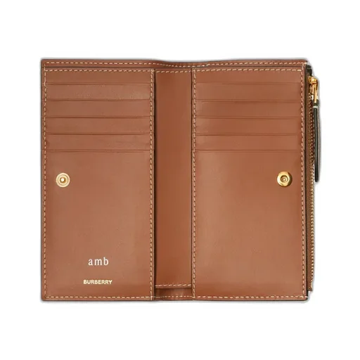 Medium Check Bifold Wallet