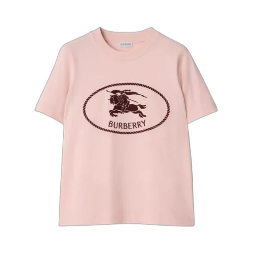 Knight Stamp Cotton T-Shirt