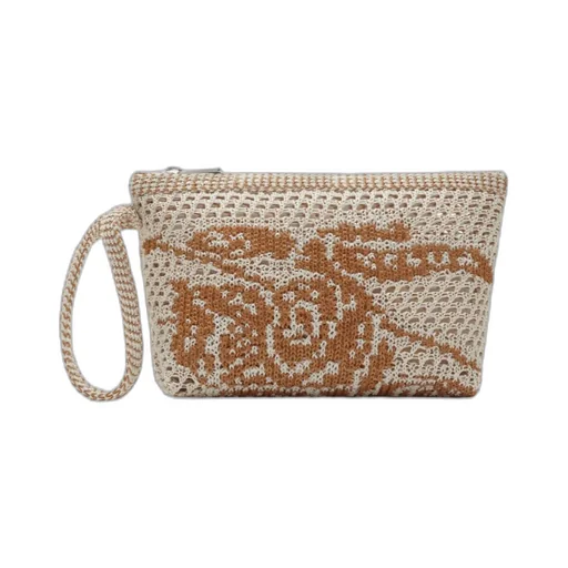 Ekd Jacquard Zipped Pouch