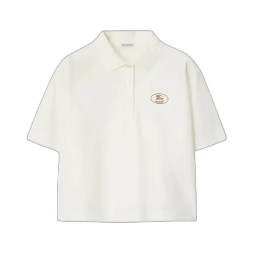 Logo Embroidered Short Sleeved Polo Shirt