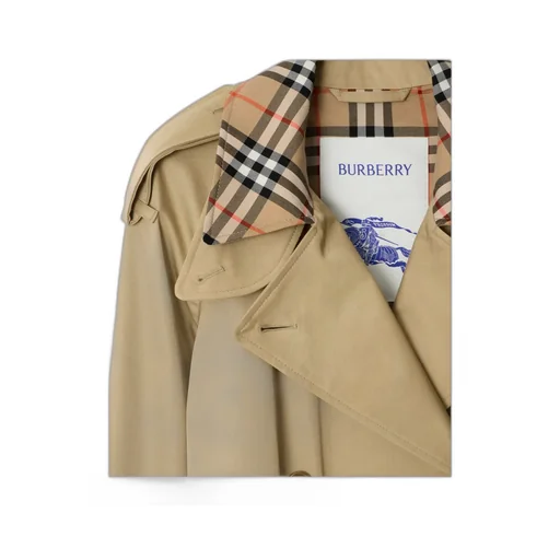 Double Breasted Belted Trench Coat