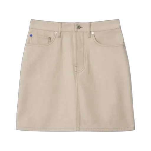 Equestrian Knight Denim Mini Skirt