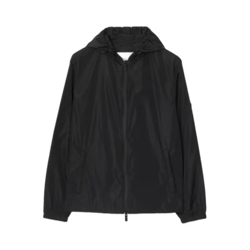 Ekd Printed Zip-Up Hooded Jacket
