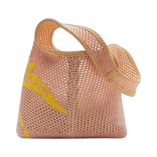 Ekd Motif Crochet Tote Bag