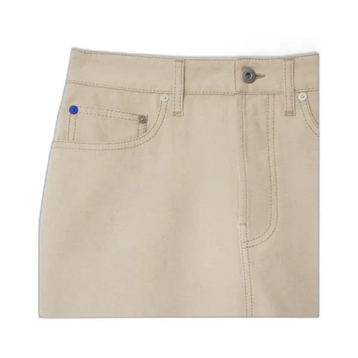 Equestrian Knight Denim Mini Skirt