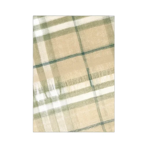 Checked Scarf
