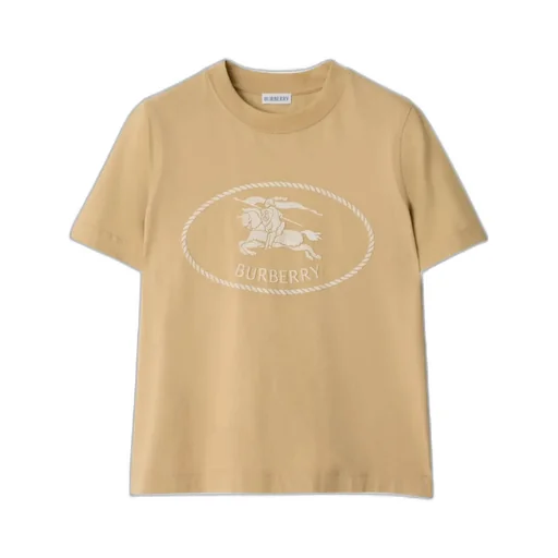 Logo Embroidered Crewneck T-Shirt