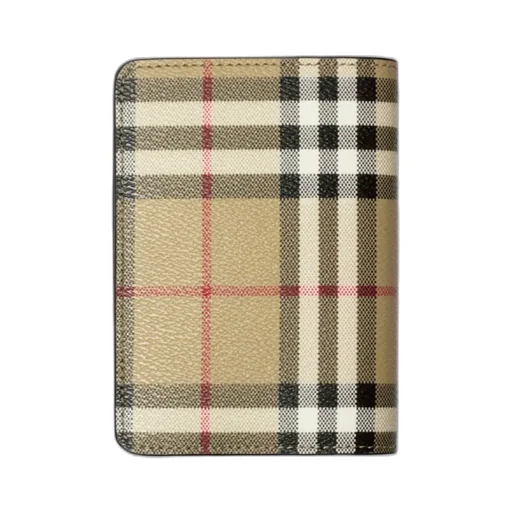 Checkered Passport Holder