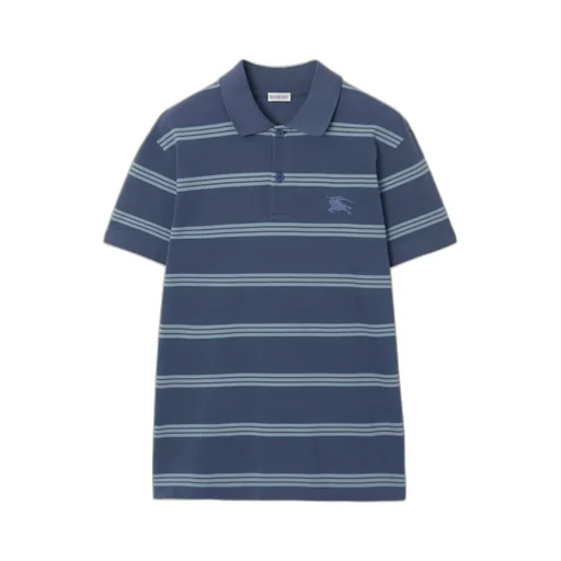 Striped Cotton Polo Shirt