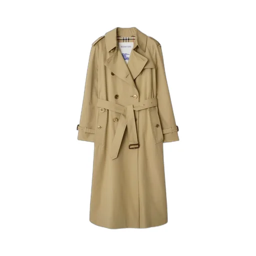 Double Breasted Belted Trench Coat