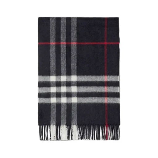 Check Cashmere Scarf