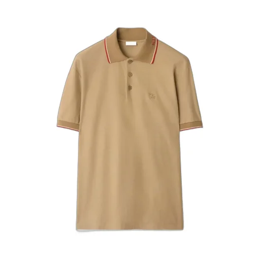 Logo Collar Cotton Polo Shirt